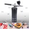 rhinowisdom Upgraded Airbrush Kit with Air Compressor, Portable Cordless Auto Airbrush Gun Kit, Rechargeable Handheld Airbrush Set for Makeup, Nail Art, Model Coloring,Cake Decor, Tattoo